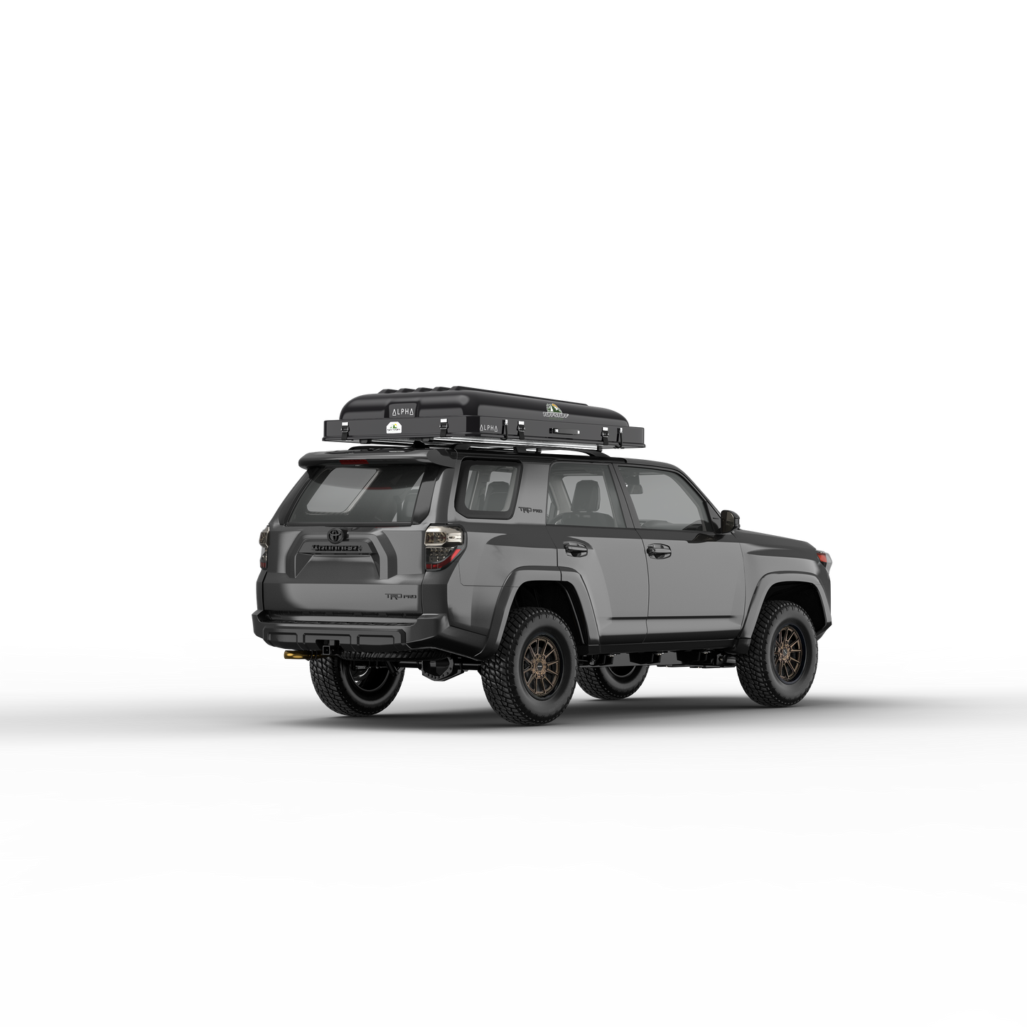 Alpha Hard Top Side Open Tent, Gray, 4 Person