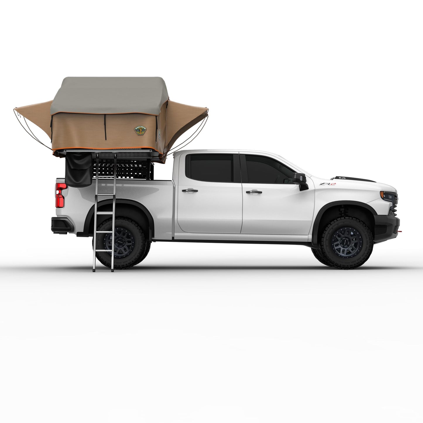 Ranger Overland Roof Top Tent, 3 Person, 65"