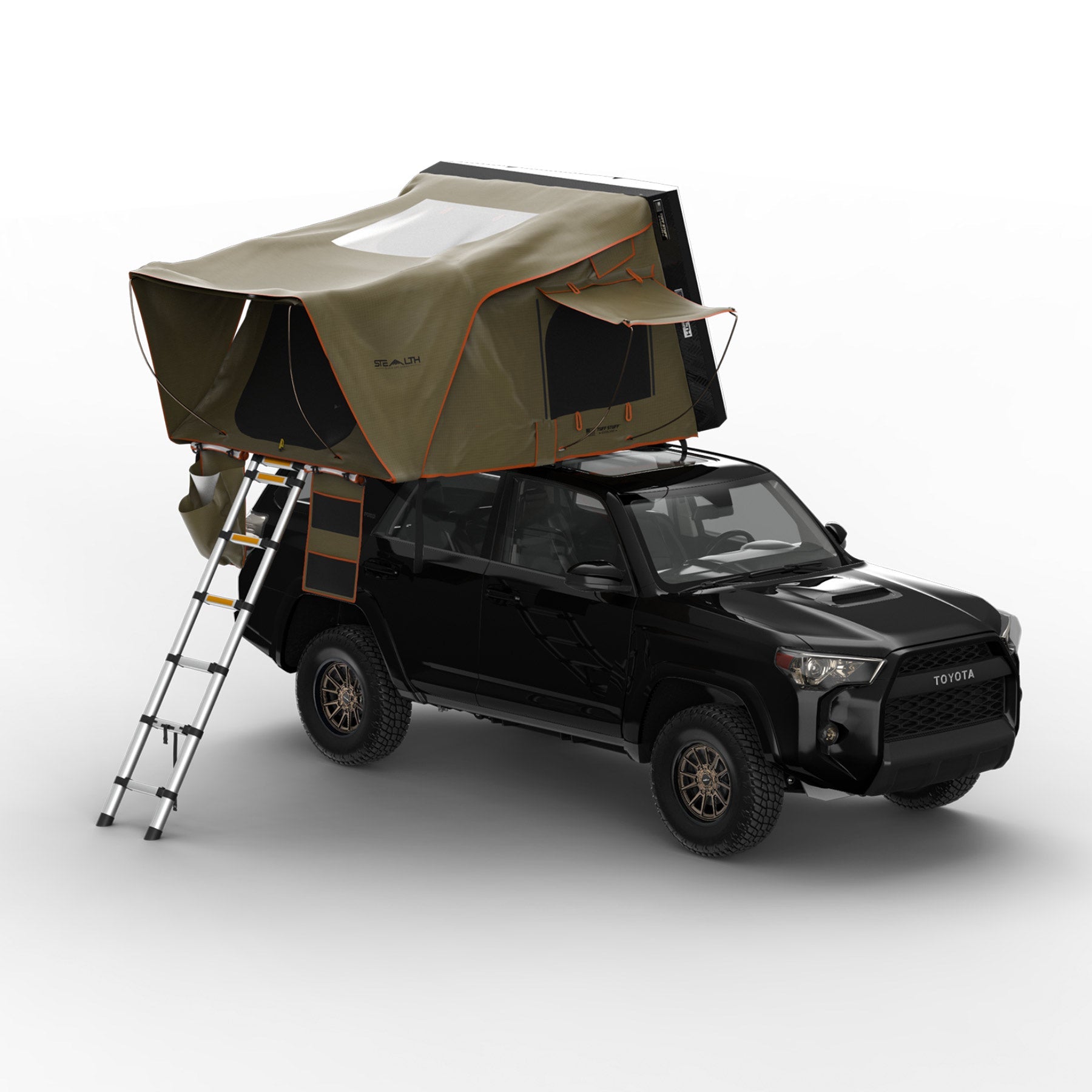 Stealth Black Ops Series Aluminum Shell Rtt, Black